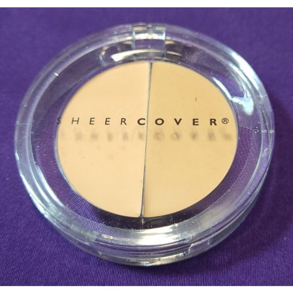 Sheer Cover DUO CONCEALER Shade LIGHT/MEDIUM Large FULL Size 3g NEW SEALED